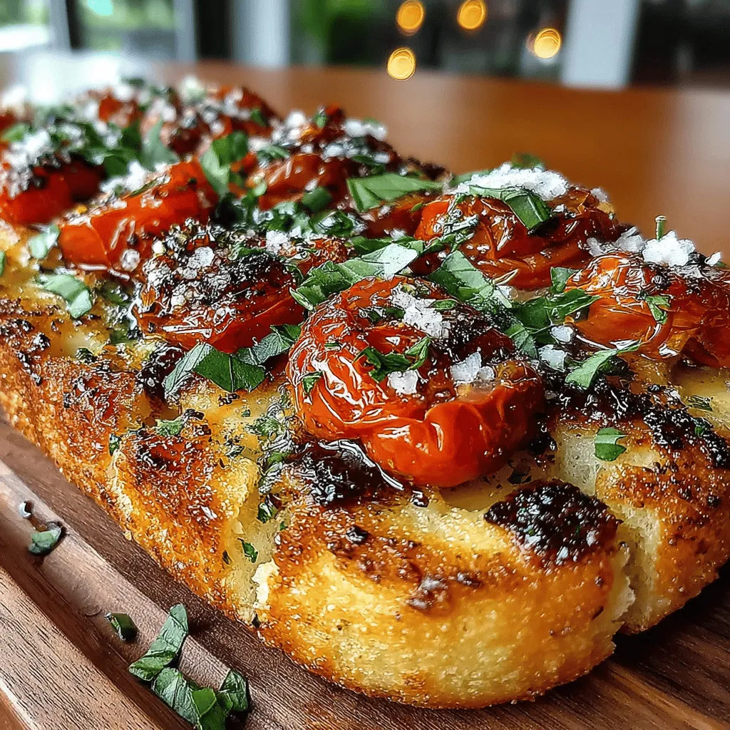 Flatbreads are a delightful and versatile staple that can elevate any meal, whether served as an appetizer, side dish, or even as the main event. Originating from various cultures around the globe, these unleavened or leavened breads are characterized by their thin, flexible nature, making them perfect for a variety of toppings. Among the myriad of flatbread options, the roasted tomato basil flatbread stands out, combining the rich, savory flavors of roasted tomatoes with the aromatic freshness of basil. This harmonious blend not only tantalizes the taste buds but also celebrates the beauty of fresh ingredients, making it a must-try for any home cook.