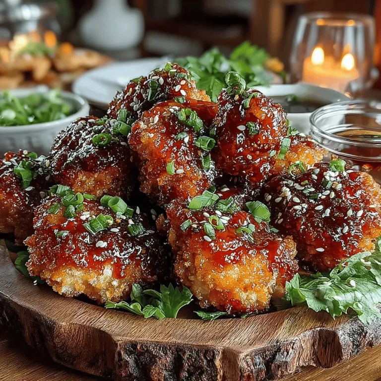 If you’re on the hunt for a dish that masterfully balances sweet and spicy flavors, look no further than Sweet & Spicy Honey Sriracha Chicken Bites. This tantalizing recipe combines tender, juicy chicken with a sticky, spicy glaze that will make your taste buds dance. Whether you’re hosting a gathering, planning a casual family dinner, or simply indulging in a late-night snack, these chicken bites are guaranteed to impress. Their irresistible flavor profile and eye-catching appearance make them a perfect choice for any occasion, ensuring they'll be a hit with friends and family alike.