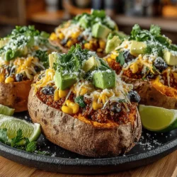 Spicy Green Chili Stuffed Sweet Potatoes: A Flavor Explosion