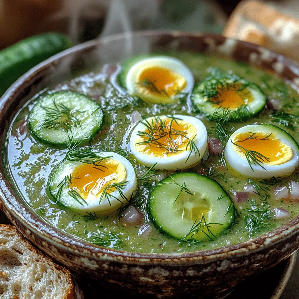 As the sweltering heat of summer settles in, nothing quite compares to the refreshing relief of a chilled soup. Gazpacho, a classic cold soup hailing from Spain, is the quintessential summer dish that brings together vibrant flavors and invigorating textures. This Chilled Cucumber Refresh Gazpacho takes the traditional concept a step further by spotlighting the cool and hydrating qualities of cucumbers, making it an ideal choice for those hot days when you crave something light yet satisfying.