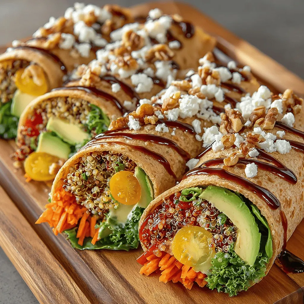 In today’s fast-paced world, finding a healthy, delicious meal that’s easy to prepare can be a challenge. Between busy schedules and the overwhelming number of food options available, it can be difficult to prioritize nutritious eating while also enjoying what we consume. Enter the Sweet and Spicy Balsamic Vinaigrette Wraps—a vibrant, nutritious option that combines wholesome ingredients with a zesty homemade dressing. These wraps are not only visually appealing but also packed with flavor and texture, making them perfect for lunch, a light dinner, or even as a meal prep solution.