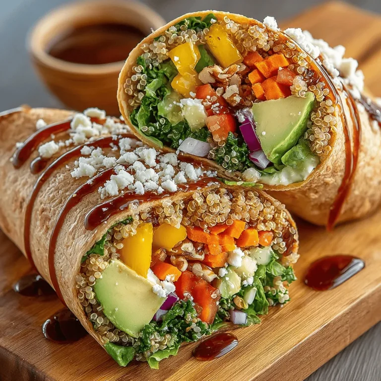 In today’s fast-paced world, finding a healthy, delicious meal that’s easy to prepare can be a challenge. Between busy schedules and the overwhelming number of food options available, it can be difficult to prioritize nutritious eating while also enjoying what we consume. Enter the Sweet and Spicy Balsamic Vinaigrette Wraps—a vibrant, nutritious option that combines wholesome ingredients with a zesty homemade dressing. These wraps are not only visually appealing but also packed with flavor and texture, making them perfect for lunch, a light dinner, or even as a meal prep solution.