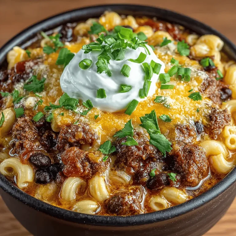 Cheesy Bliss Chili Mac is more than just a meal; it's an experience that brings warmth and comfort to the table. This delightful dish brings together two beloved classics—chili and macaroni and cheese—creating a fusion that is both hearty and satisfying. Whether you're hosting a family dinner, preparing for a game day gathering, or simply looking to indulge in a cozy night in, this recipe is sure to please a crowd and satisfy your cravings.