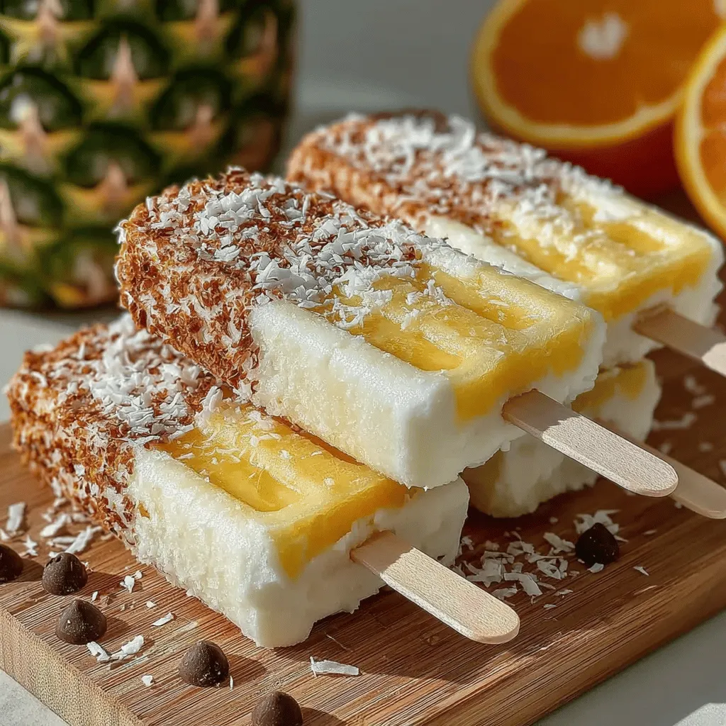 As the temperature rises and the sun shines brighter, the craving for refreshing, healthy treats becomes almost irresistible. There’s something joyous about indulging in a frozen dessert that not only satisfies your sweet tooth but also nourishes your body—enter the Tropical Bliss Frozen Pineapple Banana Pops. These delightful pops are a vibrant fusion of tropical flavors that transport you to a sun-drenched beach with each bite.