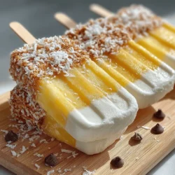 As the temperature rises and the sun shines brighter, the craving for refreshing, healthy treats becomes almost irresistible. There’s something joyous about indulging in a frozen dessert that not only satisfies your sweet tooth but also nourishes your body—enter the Tropical Bliss Frozen Pineapple Banana Pops. These delightful pops are a vibrant fusion of tropical flavors that transport you to a sun-drenched beach with each bite.