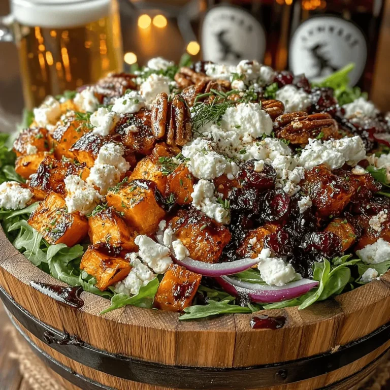 In the pursuit of a healthier lifestyle, incorporating vibrant salads into our daily meals plays a crucial role. Salads not only provide a bounty of nutrients but also offer a canvas for creativity and flavor. Among the myriad of salad options available, the Sweet Harmony: Roasted Sweet Potato and Pecan Salad stands out as a delightful fusion of nutrition and taste. This recipe is an ideal choice for lunch or as a side dish, offering a colorful array of ingredients that come together in perfect harmony.