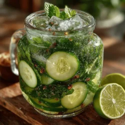 Cucumber & Hatch Chili Infused Water: A Refreshing Delight