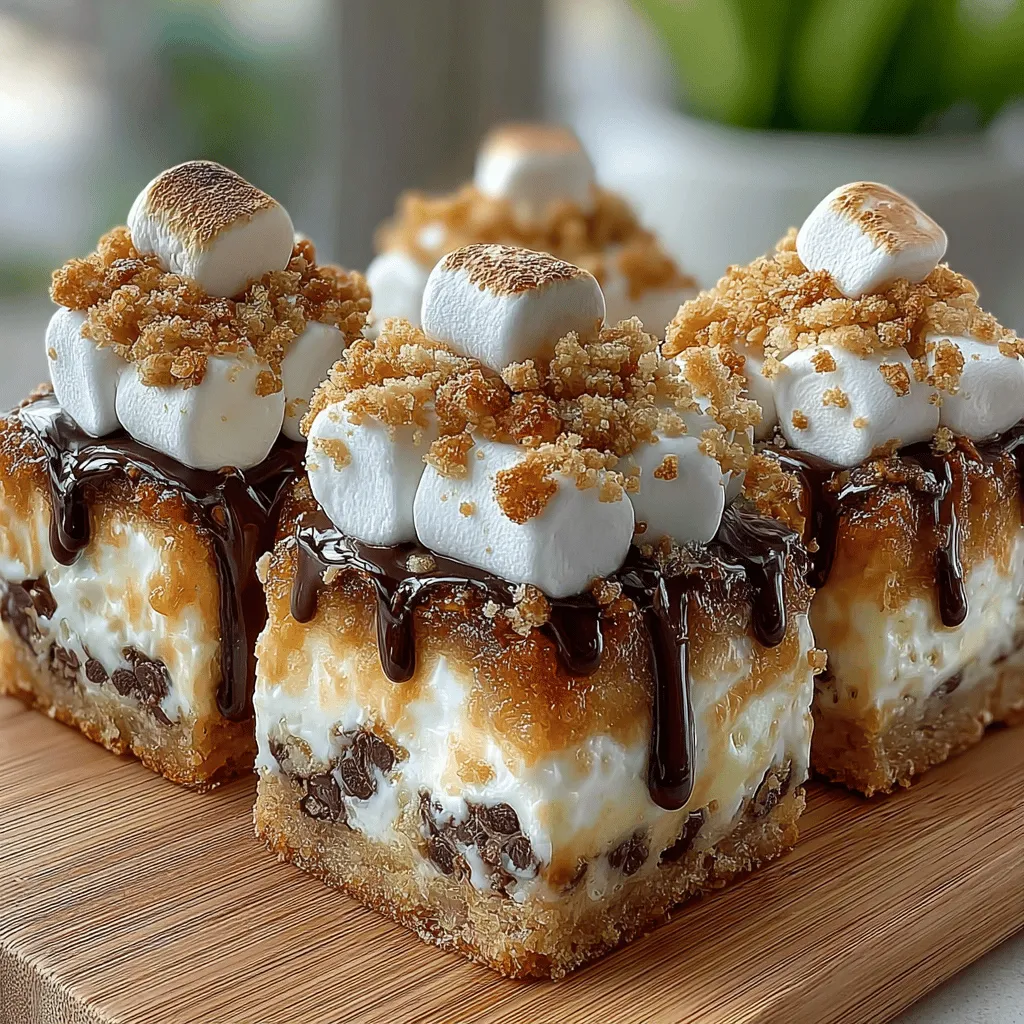 If you’re on the lookout for a refreshing dessert that perfectly encapsulates the essence of summer, look no further than Frozen Yogurt S’mores Cookie Bars. This delightful treat combines the nostalgic flavors of classic s’mores with the creamy, cool texture of frozen yogurt, making it an irresistible option for warm weather gatherings. Imagine biting into a bar that offers the rich taste of chocolate, the sweetness of marshmallows, and the crunch of graham crackers, all harmoniously layered with smooth yogurt. It’s a dessert that not only satisfies your sweet tooth but also brings back fond memories of campfire nights and outdoor adventures.
