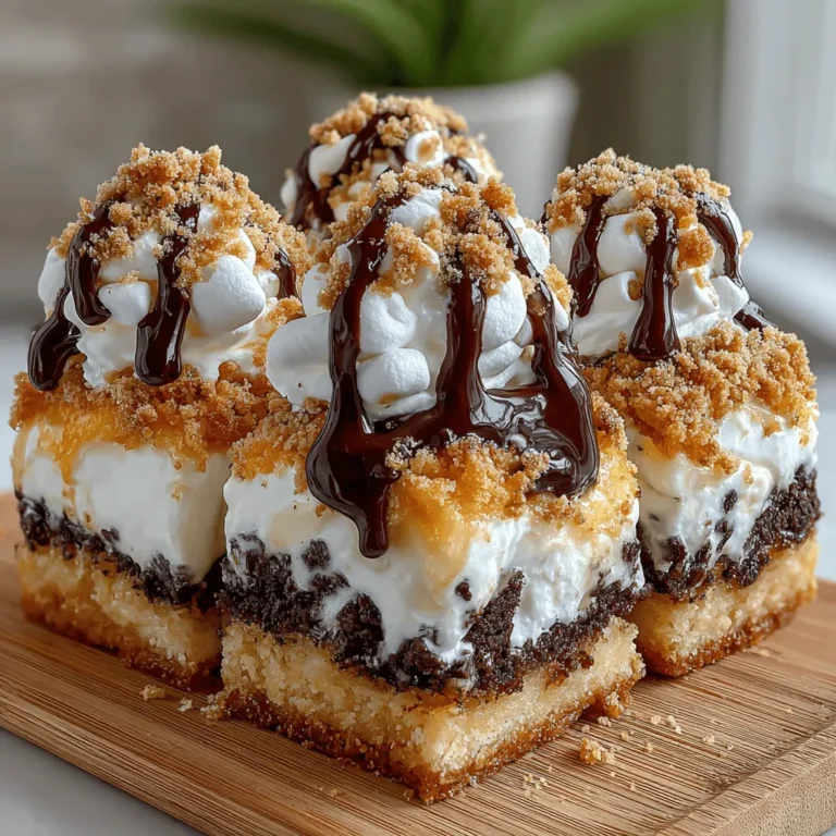 If you’re on the lookout for a refreshing dessert that perfectly encapsulates the essence of summer, look no further than Frozen Yogurt S’mores Cookie Bars. This delightful treat combines the nostalgic flavors of classic s’mores with the creamy, cool texture of frozen yogurt, making it an irresistible option for warm weather gatherings. Imagine biting into a bar that offers the rich taste of chocolate, the sweetness of marshmallows, and the crunch of graham crackers, all harmoniously layered with smooth yogurt. It’s a dessert that not only satisfies your sweet tooth but also brings back fond memories of campfire nights and outdoor adventures.
