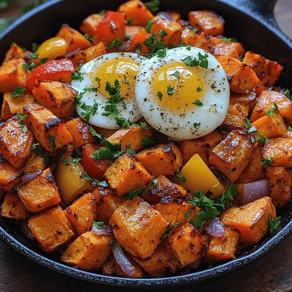 When it comes to creating a meal that is both visually appealing and packed with flavor, the vibrant sweet potato hash stands out as a versatile option suitable for any time of day. Whether you’re looking for a nourishing breakfast, a hearty brunch, or a satisfying dinner, this dish caters to all. The combination of sweet potatoes with an array of colorful vegetables not only tantalizes the taste buds but also encourages a balanced intake of essential nutrients.