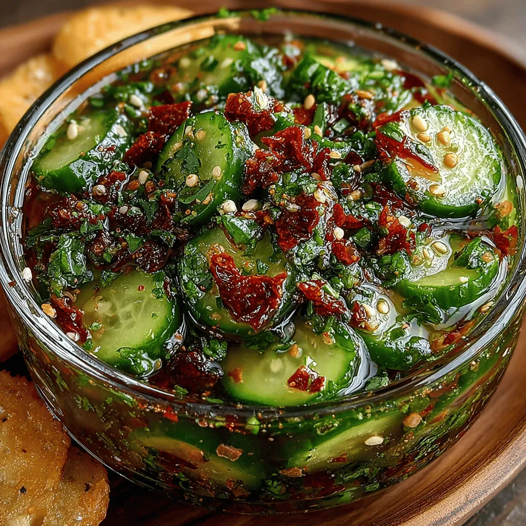 Cucumber Hatch Chili Relish is a vibrant and zesty condiment that elevates a variety of dishes with its unique combination of fresh ingredients and bold flavors. This relish is not just a sidekick for your meals; it’s a celebration of the season's bounty, combining the cool, crisp texture of cucumbers with the smoky heat of Hatch green chilies. Whether slathered on grilled meats, served as a topping for tacos, or enjoyed as a tangy dip with chips, this relish embodies the essence of summer and brings a refreshing kick to your palate.