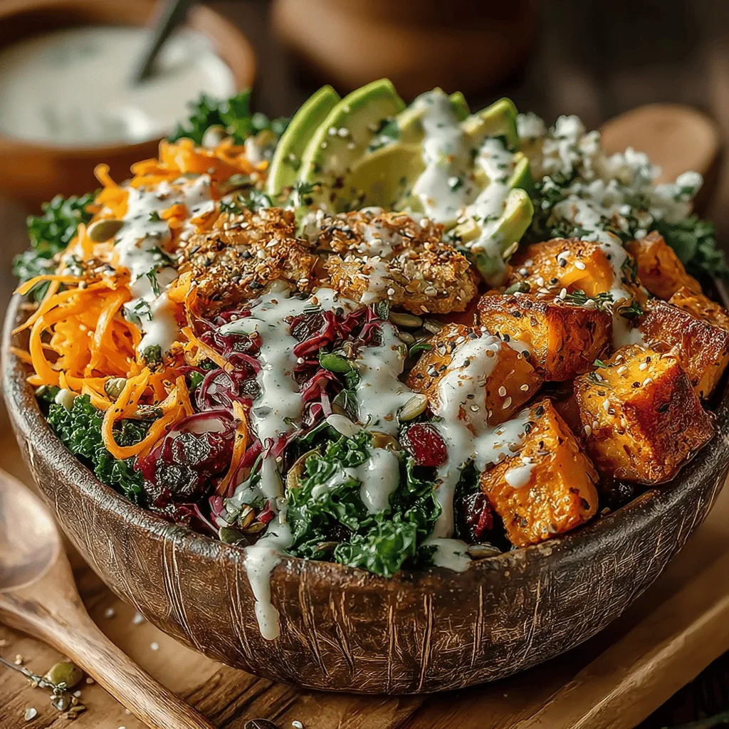 When it comes to creating a vibrant and wholesome salad that excites the palate and nourishes the body, the Sweet & Crunchy Sweet Potato & Kale Salad with Creamy Tahini Dressing stands out. This salad is not just a feast for the eyes; it’s a delightful mix of textures and flavors that come together to create a satisfying meal. Whether you’re looking for a refreshing lunchtime option, a side dish for dinner, or a healthy addition to your meal prep, this salad offers versatility and appeal for everyone.