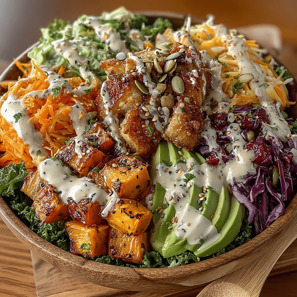When it comes to creating a vibrant and wholesome salad that excites the palate and nourishes the body, the Sweet & Crunchy Sweet Potato & Kale Salad with Creamy Tahini Dressing stands out. This salad is not just a feast for the eyes; it’s a delightful mix of textures and flavors that come together to create a satisfying meal. Whether you’re looking for a refreshing lunchtime option, a side dish for dinner, or a healthy addition to your meal prep, this salad offers versatility and appeal for everyone.