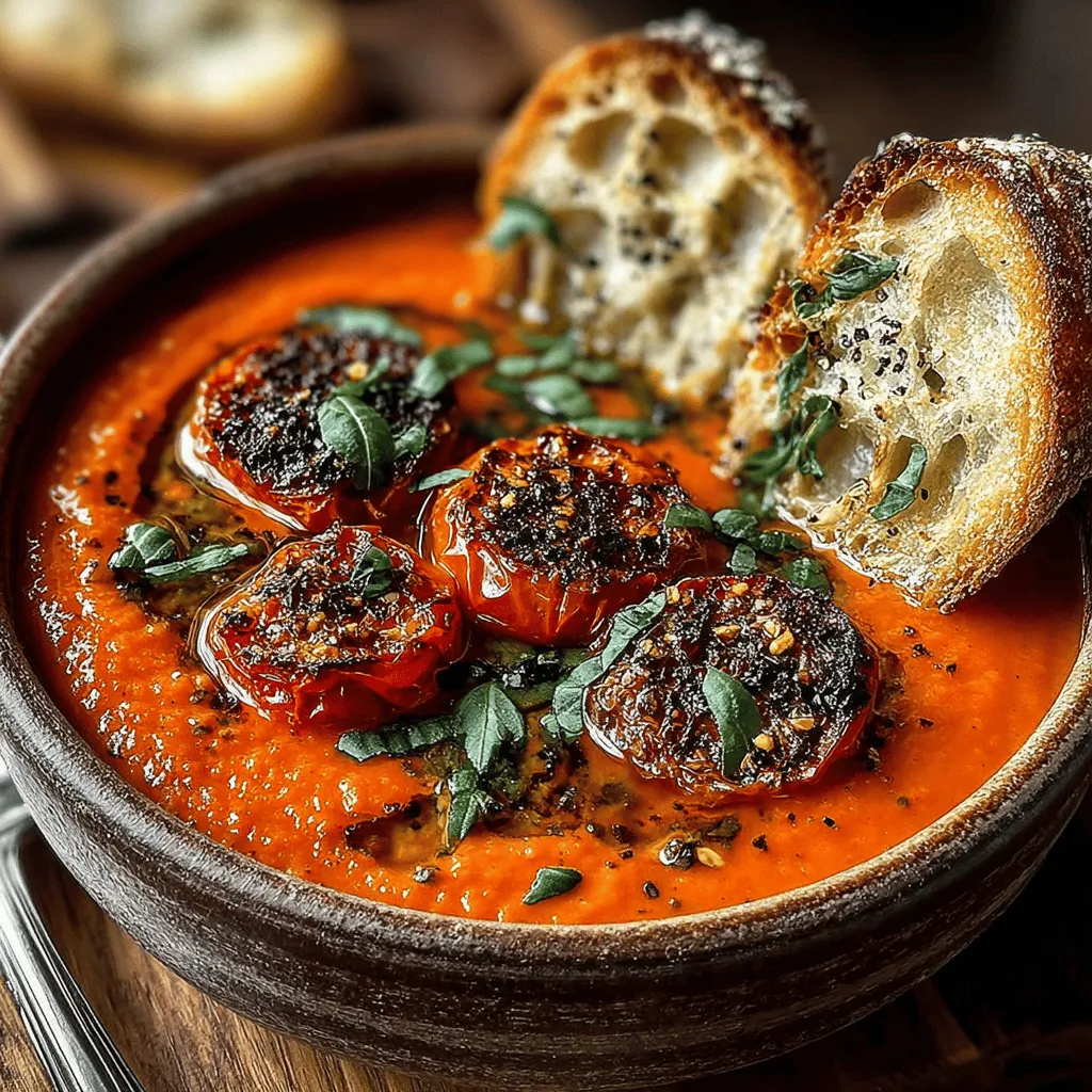 In the realm of comfort food, few dishes evoke the same warmth and satisfaction as a hearty bowl of soup. The mere act of savoring a steaming cup can transport us back to cherished memories of family gatherings, chilly evenings, and the soothing embrace of home-cooked meals. Among the myriad of soup varieties, Velvety Roasted Tomato Bliss Soup stands out not only for its rich, luscious texture but also for the vibrant flavors that come alive through the roasting process.