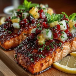 Maple Glazed Salmon with Pear Relish: Perfecting Your Dish