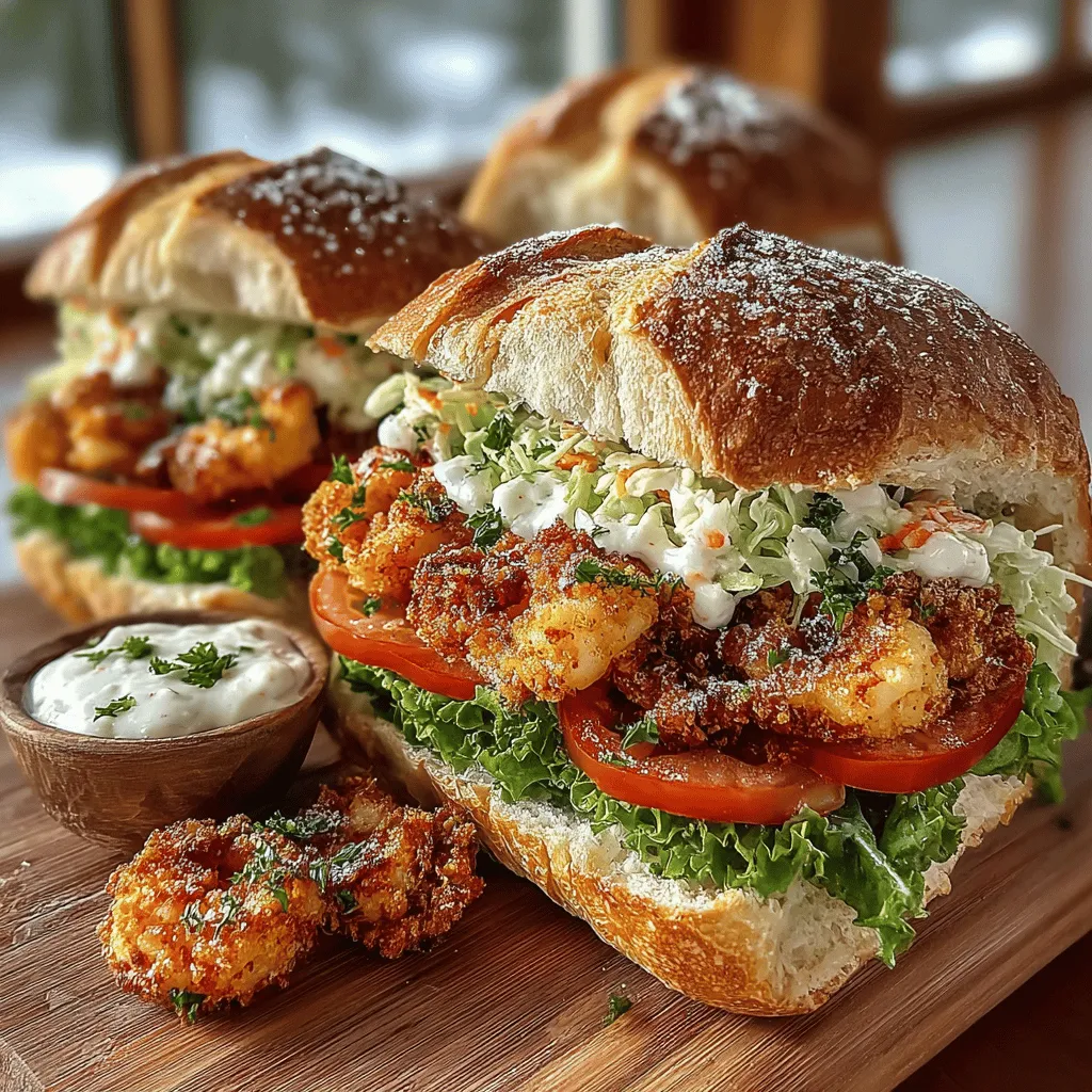 When it comes to iconic sandwiches, few can rival the allure of the Shrimp Po’ Boy. This classic creation hails from the vibrant streets of New Orleans, Louisiana, where culinary traditions are steeped in rich history and diverse cultural influences. The Shrimp Po’ Boy is not just a meal; it’s a celebration of the Gulf Coast’s bountiful seafood, a delicious testament to the region's Creole and Cajun roots. This sandwich uniquely combines crispy, fried shrimp with fresh toppings, all nestled in a crusty bread roll, making it a beloved favorite among seafood enthusiasts and sandwich lovers alike.