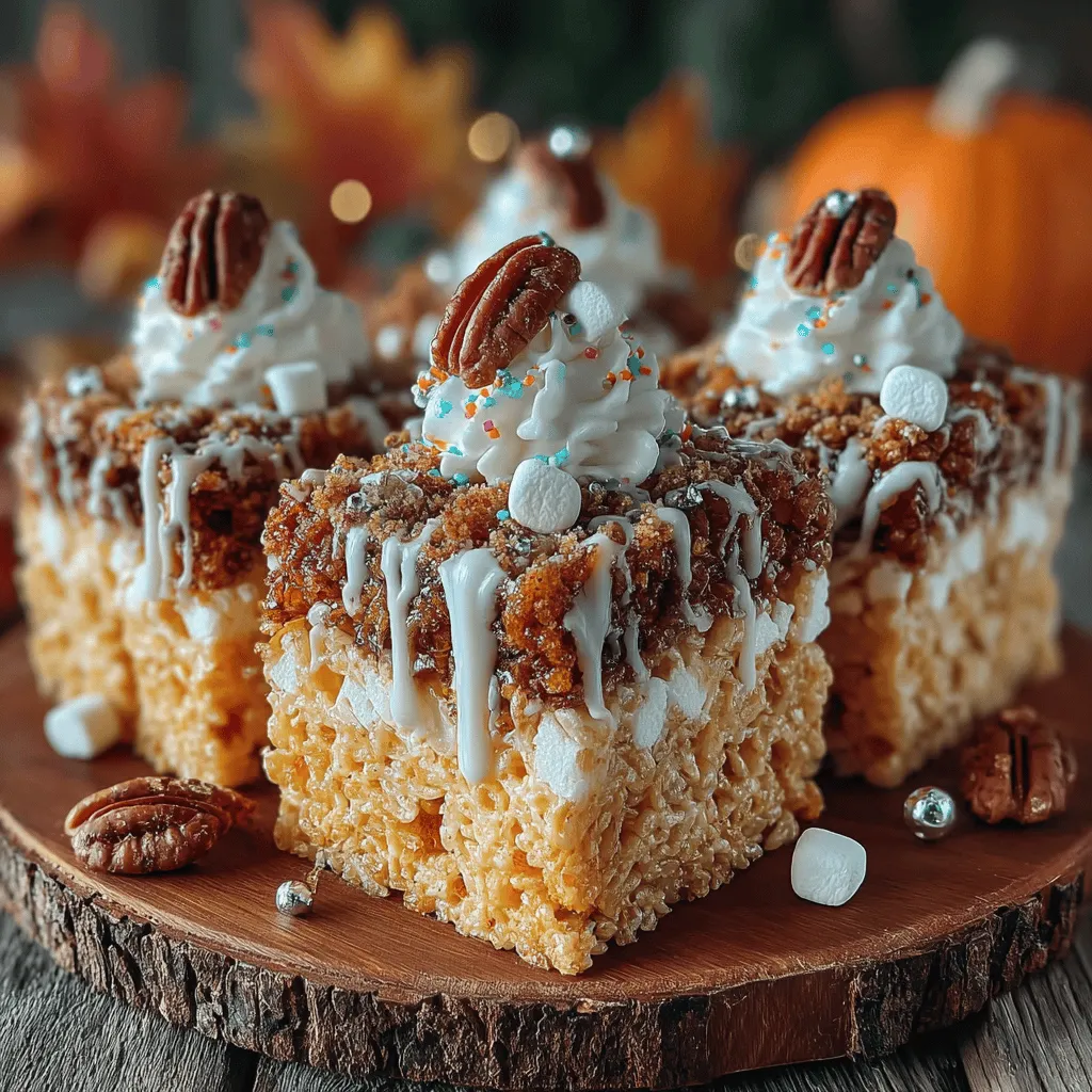 The first step to creating perfect Pumpkin Spice Rice Krispie Treats is preparing your pan. This step is crucial for ensuring that your treats come out easily without crumbling or sticking. Begin by selecting a 9x13 inch baking dish, which is ideal for this recipe. To prepare the pan, you can either lightly grease it with cooking spray or butter, or line it with parchment paper. If you choose parchment paper, make sure to leave some overhang on the sides, which will make it easier to lift the treats out once they have set. Proper preparation not only facilitates easy removal but also helps in achieving neat, uniform squares.