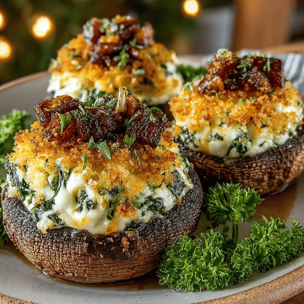 When it comes to appetizers that can steal the show at any gathering, stuffed mushrooms have a unique charm that makes them a perennial favorite. These bite-sized delights are not only visually appealing but also bursting with flavor, making them perfect for everything from casual get-togethers to elegant dinner parties. Among the myriad variations of this classic dish, Cheesy Herb Delight Stuffed Mushrooms stand out with their creamy filling and aromatic herb blend. This recipe is designed to please cheese lovers and mushroom enthusiasts alike, offering a delightful combination of textures and tastes that are sure to impress.