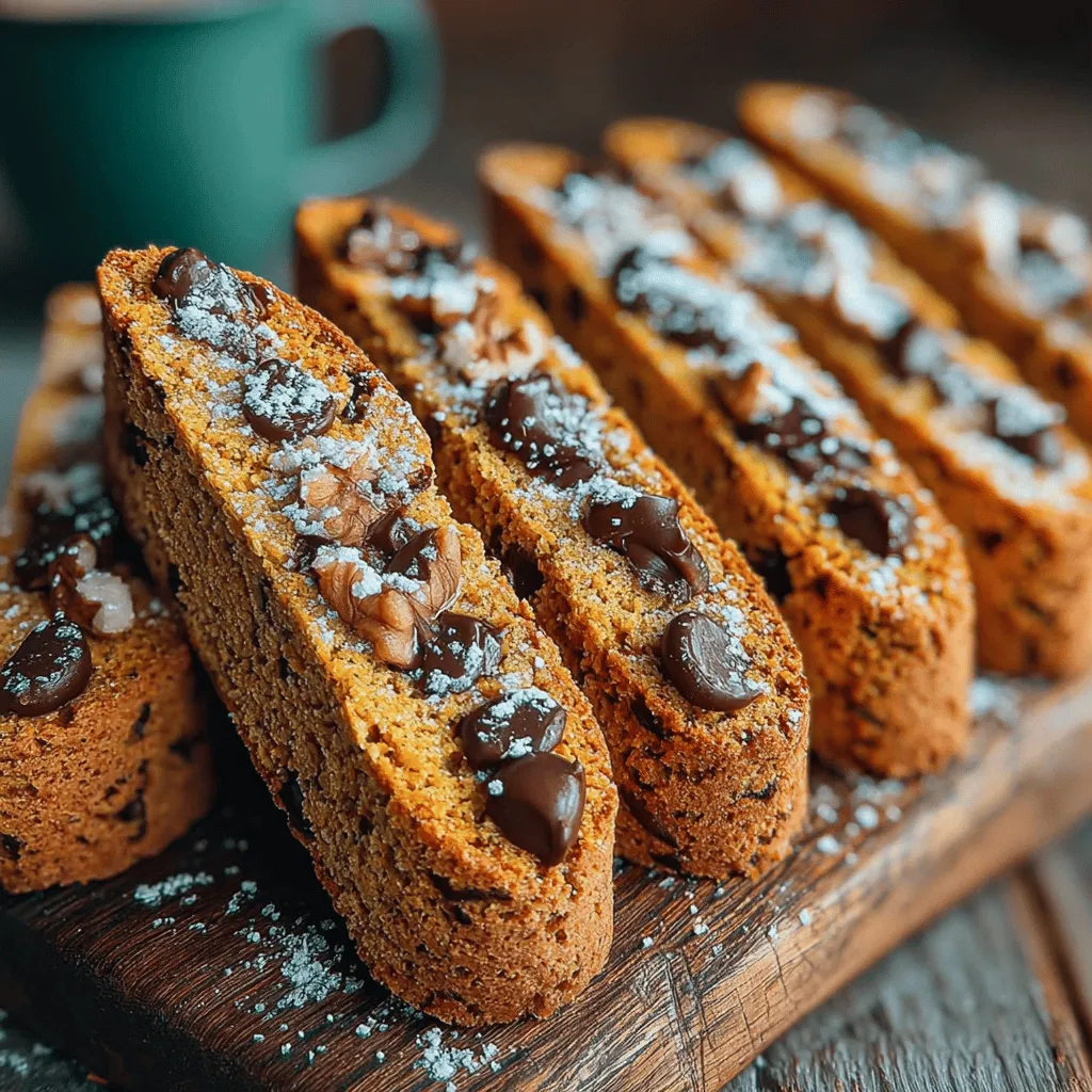 As the leaves change color and the air turns crisp, the unmistakable aroma of pumpkin spice takes center stage in kitchens across the country. This beloved blend of cinnamon, nutmeg, ginger, and clove evokes the essence of fall, bringing warmth and comfort with every whiff. Among the many delightful ways to enjoy this seasonal sensation, Pumpkin Spice Biscotti Bites stand out as a perfect treat for those cozy autumn afternoons. These delightful cookies not only capture the rich flavors of fall but also deliver a satisfying crunch that makes them an ideal accompaniment to your favorite beverages—be it a steaming cup of coffee, a warm mug of tea, or even a spicy cider.