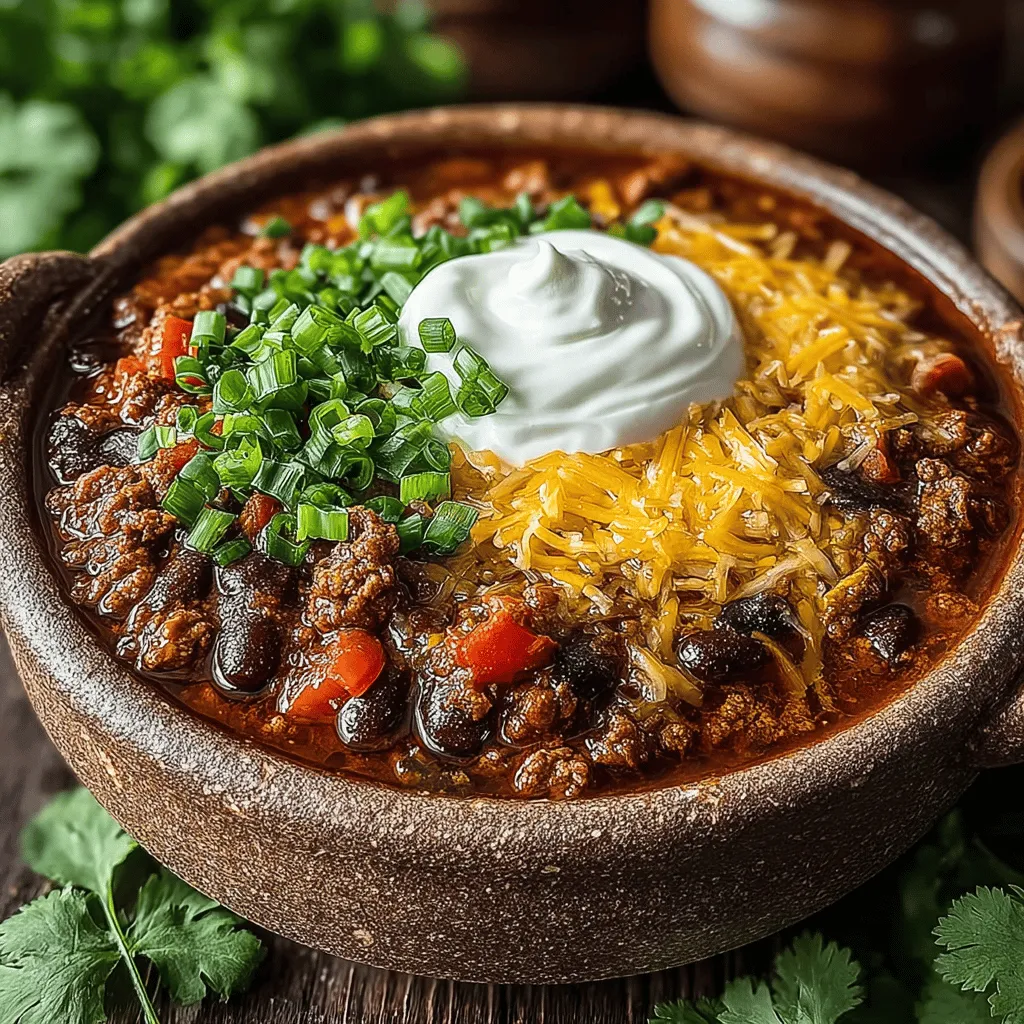 Chili has long been celebrated as a quintessential comfort food, perfect for warming up on a chilly evening or gathering around the dinner table with family and friends. It embodies a rich tapestry of flavors and textures, making it an enduring favorite across households and cultures. Among the myriad of chili recipes, the Quick & Hearty Beef and Bean Chili stands out for its simplicity and robust flavor profile. This dish is not only easy to prepare but also offers a satisfying, hearty meal that pleases even the pickiest of eaters.
