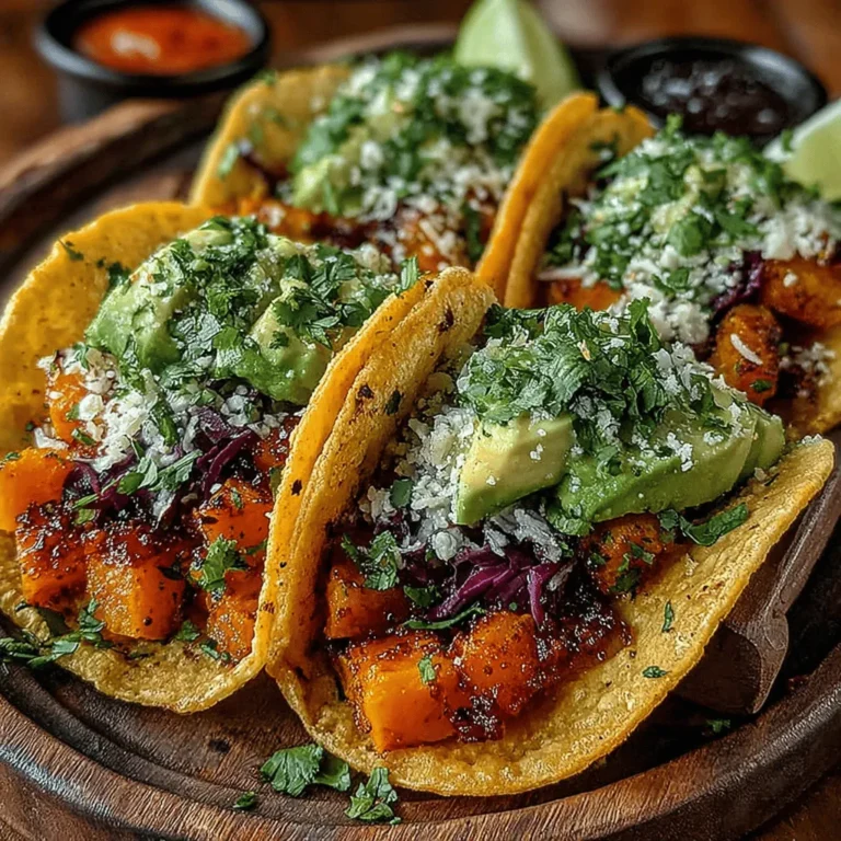 In recent years, plant-based meals have surged in popularity, capturing the attention of health-conscious eaters and culinary adventurers alike. As more people seek to reduce their meat consumption for health, environmental, or ethical reasons, the demand for creative and satisfying vegetarian options has never been higher. Enter Spicy Butternut Squash Tacos—a delicious and nutritious choice that not only tantalizes the taste buds but also offers a wholesome alternative to traditional taco fillings. These tacos are perfect for anyone looking to add excitement to their meal prep while enjoying the myriad benefits of a plant-based diet.