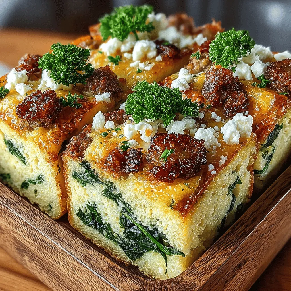 To create a mouthwatering Cheesy Spinach Breakfast Casserole, it's essential to understand the key ingredients that contribute to its taste and nutritional profile. Let's take a closer look at each component: