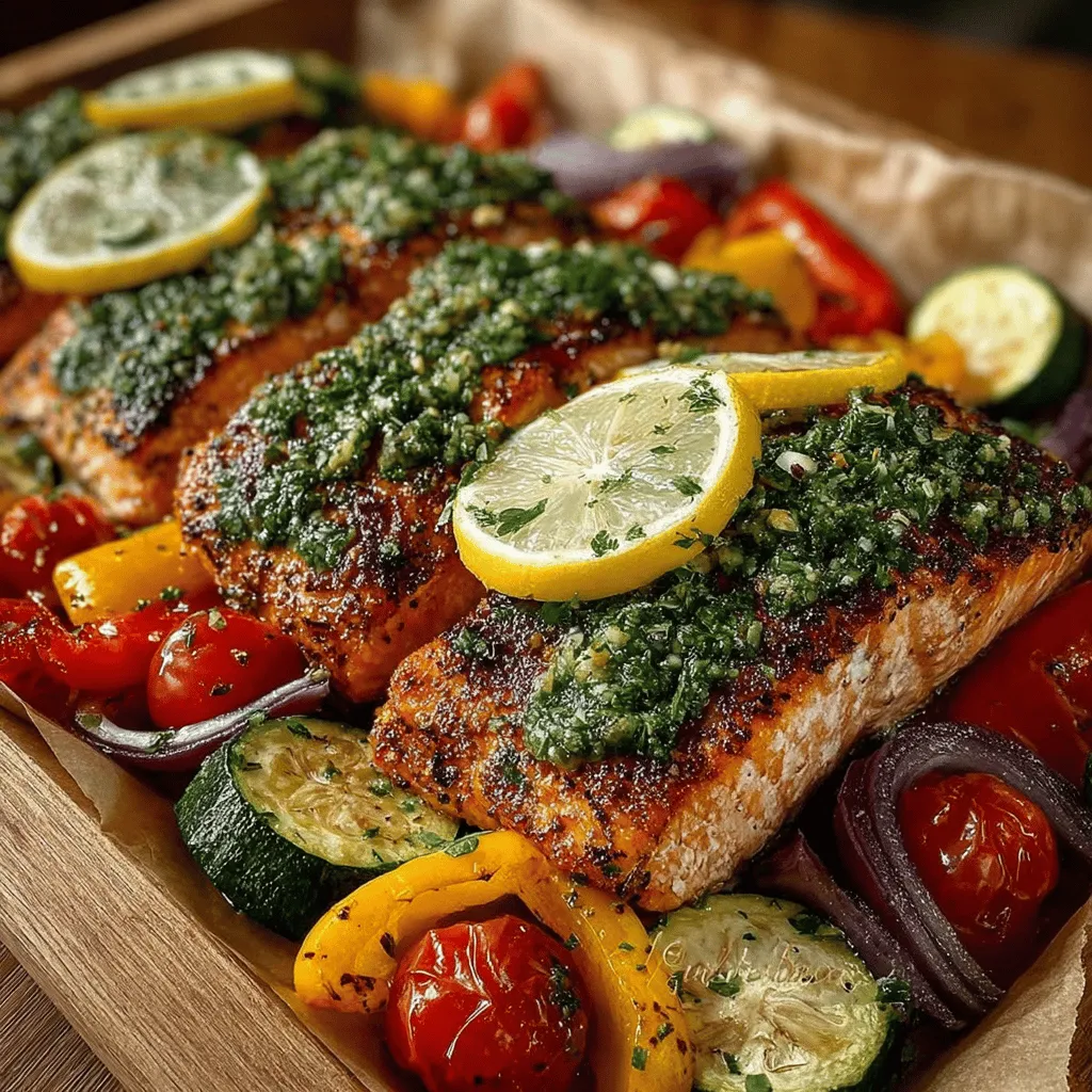 In today’s fast-paced world, the search for a healthy and delicious meal that can be prepared quickly is more critical than ever. Busy schedules, family commitments, and the demands of daily life often leave little time for elaborate cooking. Enter the Zesty Herb-Infused Sheet Pan Salmon & Veggies, a dish that not only tantalizes your taste buds but also promotes a nutritious lifestyle. This recipe brings together tender salmon fillets and vibrant vegetables, all infused with a zesty herb marinade that guarantees flavor and satisfaction. With an impressive cook time of just 25 minutes, this meal is perfect for busy weeknights when you want to serve something delicious without spending hours in the kitchen.