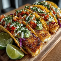Crunchy Fish Fiesta Tacos: A Flavorful Culinary Adventure