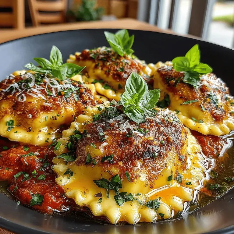 Ravioli, a cherished staple of Italian cuisine, brings together the comforting embrace of dough and the delightful surprise of filling, creating an experience that is as satisfying to the palate as it is to the soul. Among the myriad of fillings that can be encased in this delicate pasta, the combination of spinach and ricotta stands out for its vibrant flavor and creamy texture. This dish not only pleases the taste buds but also serves as a reminder of the rich traditions surrounding homemade pasta, which has been a significant part of culinary heritage for centuries.