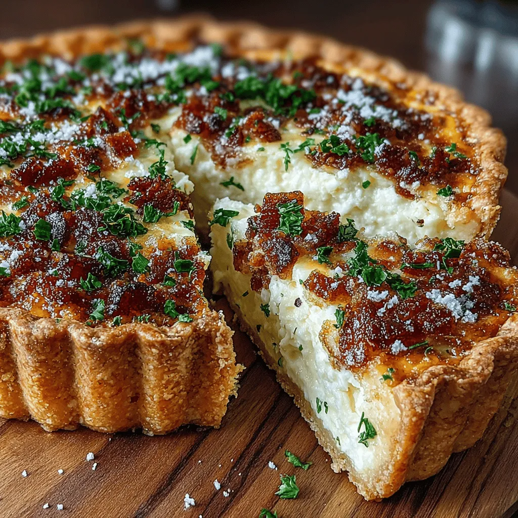 Quiche is a delightful concoction that has made its way into homes and brunch menus around the world. This versatile dish can be enjoyed at any time of the day, whether it's a leisurely breakfast, a lavish brunch with friends, or a comforting dinner with family. The Savory Bacon & Cheddar Quiche stands out as a favorite, boasting rich flavors and a satisfying texture that appeals to a wide range of palates. With its combination of crispy bacon, sharp cheddar cheese, and a creamy custard, this quiche delivers a comforting experience that is hard to resist.