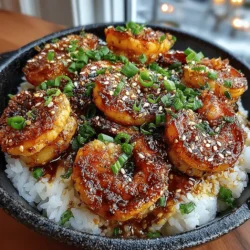 Sweet Harmony: Honey Garlic Shrimp
