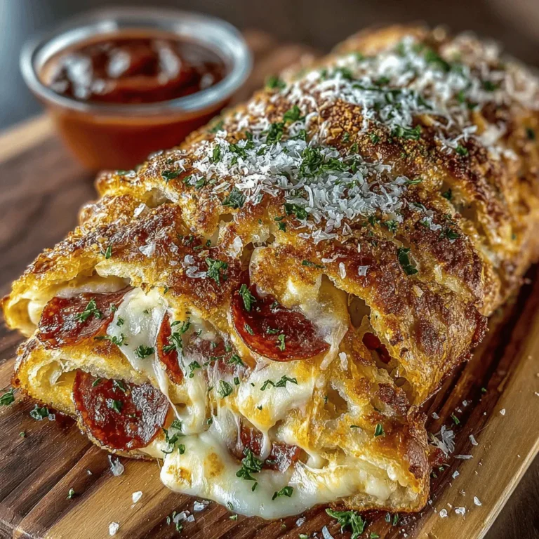 In the realm of comfort food, few dishes can compete with the hearty, cheesy goodness of a homemade stromboli. This Cheesy Pepperoni Stromboli recipe combines the classic flavors of pizza into a portable, delicious treat that is perfect for gatherings, a family dinner, or a cozy night in. The allure of stromboli lies not only in its mouthwatering taste but also in its versatility; you can customize the fillings to suit your palate or dietary preferences. With just a handful of ingredients and simple techniques, you can create a dish that not only satisfies your cravings but also impresses your guests. This article will guide you through the process of making Cheesy Pepperoni Stromboli, from understanding the ingredients to perfecting the baking process.