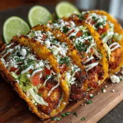 Crunchy Fiesta Chicken Tacos: A Flavorful Experience