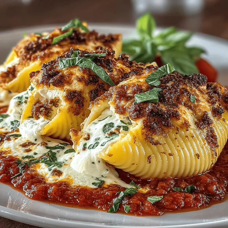 Classic stuffed shells with ricotta cheese is a beloved Italian-American dish that perfectly embodies the essence of comfort food. With their large, curved pasta shells cradling a creamy, flavorful ricotta filling, these culinary gems are generously topped with rich marinara sauce and baked until they achieve a golden, bubbly perfection. Whether served at family gatherings, casual weeknight dinners, or special occasions, stuffed shells are sure to please a crowd and evoke feelings of warmth and nostalgia.