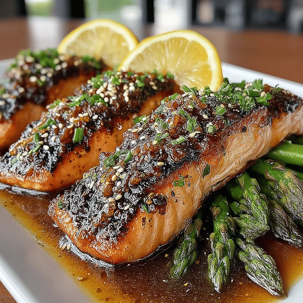 In the world of culinary delights, few dishes can match the harmonious blend of sweet and savory flavors quite like Sweet & Savory Salmon Delight. This delectable recipe combines the richness of salmon with the vibrant crunch of asparagus, all enveloped in a luscious honey garlic sauce. Perfect for both weeknight dinners and special occasions, this dish not only tantalizes the taste buds but also provides a feast for the eyes with its beautiful presentation.