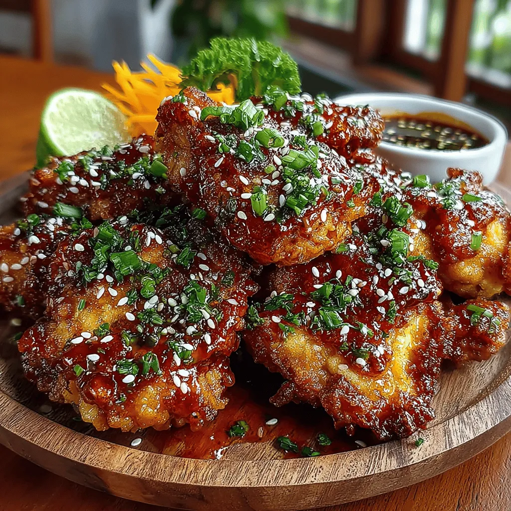 Korean cuisine has captivated food lovers around the globe with its bold flavors and vibrant dishes. As a testament to this culinary trend, Korean fried chicken has emerged as a beloved favorite among fried chicken enthusiasts. The Crunchy K-Town Delight is a standout recipe that showcases the unique characteristics of Korean fried chicken, offering a delightful combination of crunch, flavor, and a hint of spice. This dish is not just a meal; it's an experience that embodies the essence of Korean cooking.