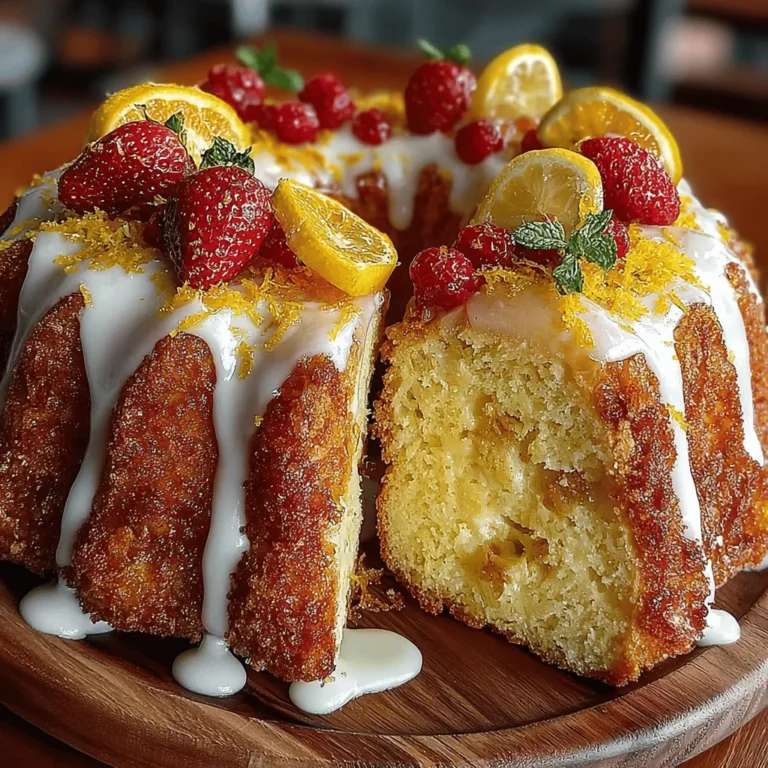If you're in search of a dessert that embodies lightness and brightness, look no further than the Lemon Bliss Chiffon Cake. This cake is not just a treat for the taste buds; it is a celebration of flavors, combining the zesty brightness of fresh lemons with an airy texture that makes it feel indulgent yet surprisingly light. Perfect for any occasion—be it a birthday, a spring gathering, or simply a delightful weekend treat—this cake brings a refreshing twist to the traditional dessert repertoire.