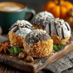 As the leaves begin to turn golden and the air becomes crisp, the world shifts into a seasonal embrace that many eagerly anticipate: the arrival of pumpkin spice flavors. This quintessential fall favorite has taken the culinary scene by storm, gracing everything from lattes to baked goods. The warm, comforting notes of cinnamon, nutmeg, and clove evoke a sense of nostalgia and coziness, making pumpkin spice synonymous with autumn celebrations. Among the myriad of recipes that celebrate this beloved flavor, Pumpkin Spice Truffles stand out as an effortless yet indulgent treat that perfectly encapsulates the essence of the season.