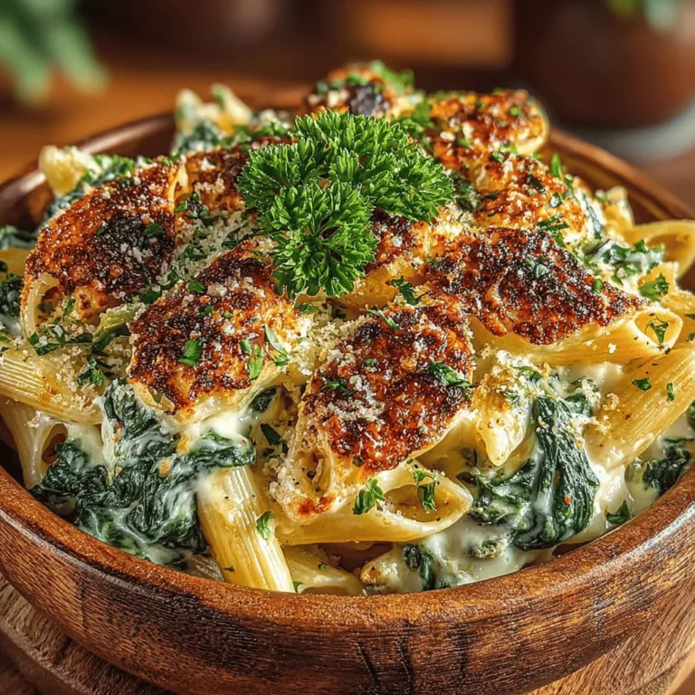 When it comes to a quick yet satisfying meal, few dishes can rival the delightful combination of creamy cheesy spinach and artichoke pasta. This dish not only tantalizes the taste buds with its rich flavors but also offers a nutritious twist by incorporating vibrant vegetables. Whether you're looking for a speedy weeknight dinner solution or planning a dish that will impress guests at your next gathering, this creamy pasta dish checks all the boxes. The balance of creamy cheese and fresh greens makes it an ideal choice for pasta lovers and those seeking to boost their vegetable intake.