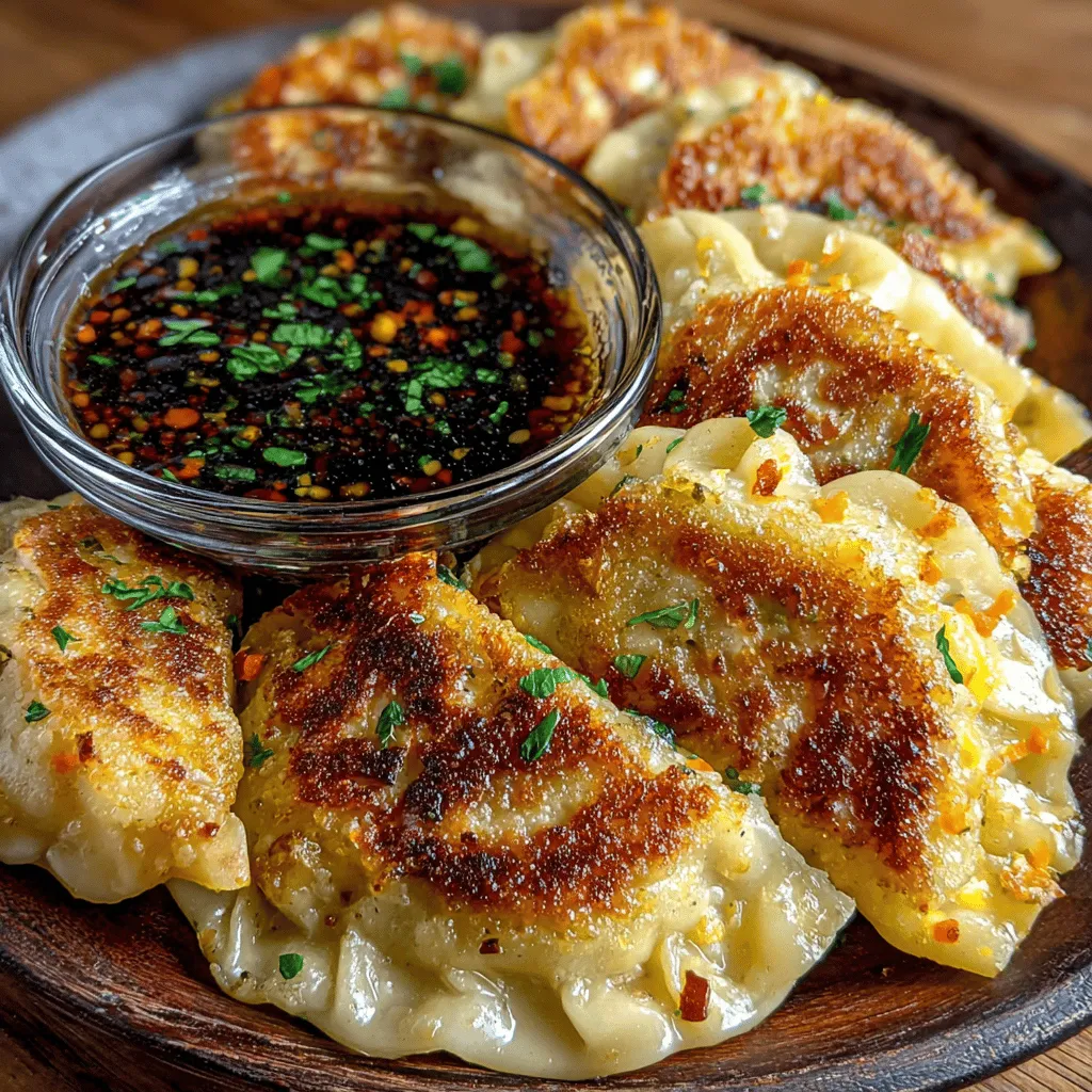 Potstickers are a beloved staple in Asian cuisine, cherished for their unique combination of textures and flavors. These delightful dumplings, with their crispy bottoms and tender tops, have won the hearts of many food enthusiasts around the world. The savory chicken potstickers, in particular, stand out with their flavorful filling and satisfying crunch. They are perfect for family meals, gatherings, or simply as a comforting snack. The blend of juicy ground chicken with fresh vegetables creates a delicious filling that is both nutritious and packed with flavor, making these potstickers a go-to recipe in many households.