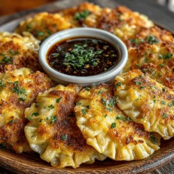 Potstickers are a beloved staple in Asian cuisine, cherished for their unique combination of textures and flavors. These delightful dumplings, with their crispy bottoms and tender tops, have won the hearts of many food enthusiasts around the world. The savory chicken potstickers, in particular, stand out with their flavorful filling and satisfying crunch. They are perfect for family meals, gatherings, or simply as a comforting snack. The blend of juicy ground chicken with fresh vegetables creates a delicious filling that is both nutritious and packed with flavor, making these potstickers a go-to recipe in many households.