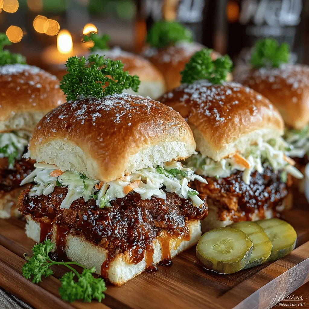 When it comes to hosting gatherings, parties, or even casual family dinners, few dishes can compete with the universal appeal of sliders. These bite-sized sandwiches are not only easy to handle but also incredibly versatile, allowing for a myriad of flavor combinations. Among the many slider variations, Sweet & Sticky Honey BBQ Chicken Sliders stand out as a particularly enticing option. With their mouthwatering balance of sweet, tangy, and savory flavors, these sliders are sure to be a hit at your next event.