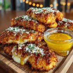 Chicken tenders have long held a special place in the hearts of food lovers across the globe. This beloved comfort food is not only a staple in American households but also enjoys popularity in various culinary traditions. From casual weeknight dinners to festive gatherings, chicken tenders are a versatile dish that pleases palates of all ages. Today, we are going to elevate this classic dish with our recipe for Crunchy Delight Chicken Tenders, served alongside a delectable honey mustard dip that enhances the experience with its sweet and tangy flavor.