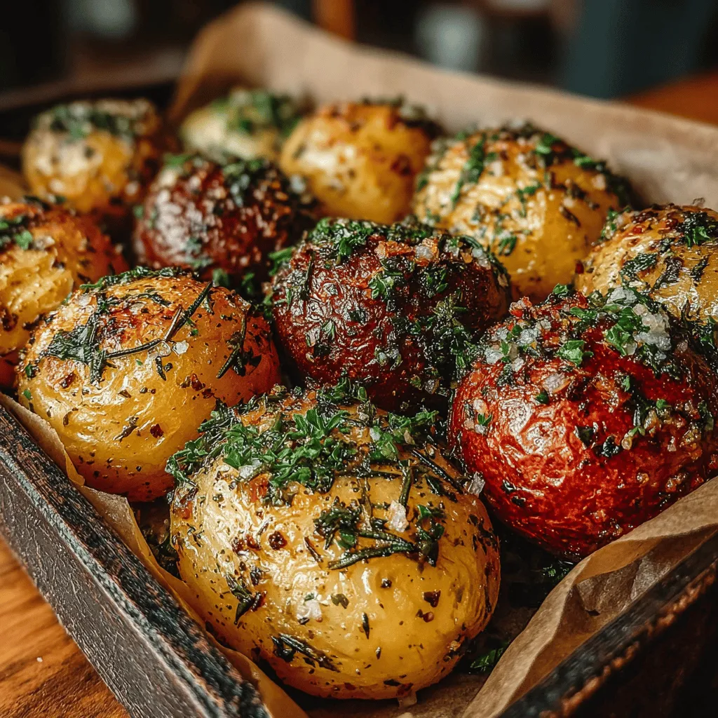Comfort food has always held a special place in the hearts and homes of many. It represents warmth, nostalgia, and the kind of flavors that evoke memories of family gatherings and cozy evenings. Among the myriad options available, Herb Roasted Garlic Potatoes stand out as a quintessential dish that marries simplicity with an explosion of rich flavors. This recipe is not only easy to prepare but also versatile, making it an excellent choice for various occasions. Whether you're hosting a family dinner, preparing for a holiday feast, or simply looking for a side dish that will impress, Herb Roasted Garlic Potatoes are sure to be a hit.