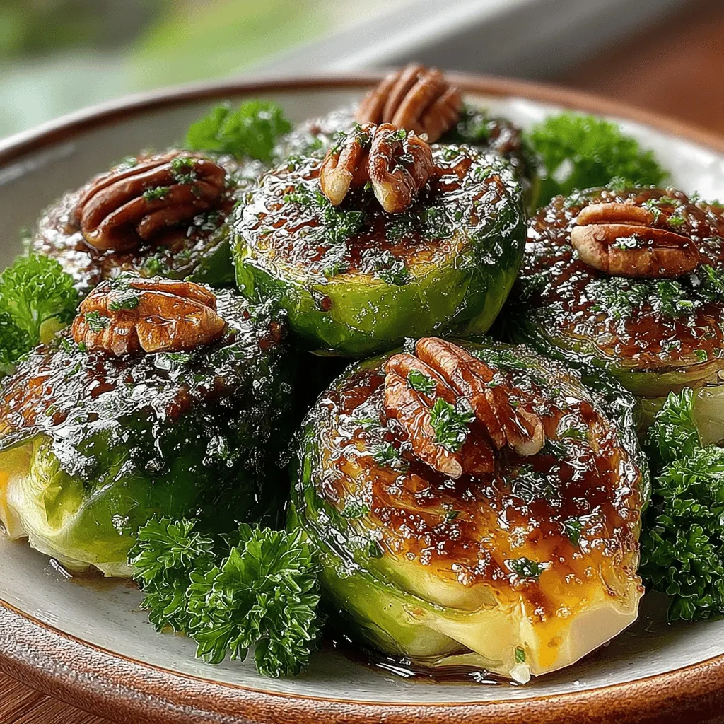 Brussels sprouts have undergone a remarkable transformation in the culinary world, evolving from a misunderstood vegetable to a beloved side dish featured in countless recipes. The dish we're exploring today, Maple Glazed Roasted Brussels Sprouts, perfectly captures this shift. With a delightful balance of sweet and savory flavors, this recipe not only elevates the humble Brussels sprout but also makes it a star on your dining table. The caramelization of the sprouts, coupled with the rich sweetness of maple syrup, creates a dish that appeals to both seasoned vegetable lovers and those still warming up to the idea of Brussels sprouts.