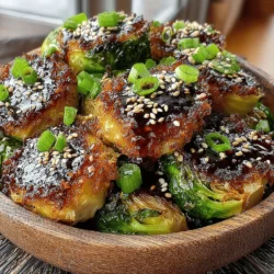 Brussels sprouts have often been misunderstood, relegated to the status of a dreaded side dish in many households. However, when prepared with care and creativity, these little green gems can transform into a delightful culinary experience that pleases even the pickiest eaters. In this article, we will explore the savory and sweet world of Sweet Chili Glazed Brussels Sprouts—a recipe that elevates these humble vegetables into a mouthwatering side dish that is sure to impress. The combination of sweet chili sauce, garlic, and ginger creates a flavor profile that is both unique and irresistible. Perfect for any occasion, whether it’s a casual family dinner or a festive gathering, this dish is not only simple to make but also packs a nutritional punch. Join us as we delve into the ingredients, preparation methods, and benefits of this vibrant recipe.