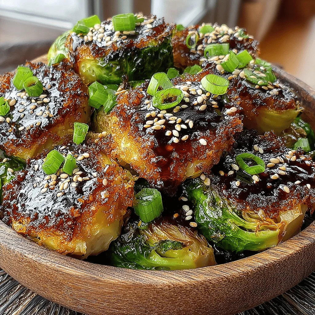 Brussels sprouts have often been misunderstood, relegated to the status of a dreaded side dish in many households. However, when prepared with care and creativity, these little green gems can transform into a delightful culinary experience that pleases even the pickiest eaters. In this article, we will explore the savory and sweet world of Sweet Chili Glazed Brussels Sprouts—a recipe that elevates these humble vegetables into a mouthwatering side dish that is sure to impress. The combination of sweet chili sauce, garlic, and ginger creates a flavor profile that is both unique and irresistible. Perfect for any occasion, whether it’s a casual family dinner or a festive gathering, this dish is not only simple to make but also packs a nutritional punch. Join us as we delve into the ingredients, preparation methods, and benefits of this vibrant recipe.