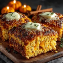 As the leaves begin to change and the air turns crisp, the culinary world shifts toward the warm, inviting flavors of autumn. One delightful way to embrace the season is with our Pumpkin Spice Cornbread Delight, a comforting side dish that beautifully marries the earthy sweetness of pumpkin with the classic texture of cornbread. This easy-to-follow recipe is not only perfect for holiday gatherings but also serves as an everyday treat that can elevate any meal. Whether you're enjoying it alongside a hearty bowl of chili, savoring it as a sweet snack, or pairing it with a cup of tea, this cornbread is bound to impress friends and family alike.