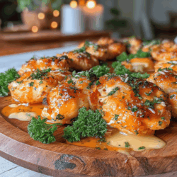 If you’re on the hunt for a simple yet indulgent dish that's bursting with flavor, look no further than these Crispy Air Fryer Garlic Butter Chicken Bites. Perfect for busy weeknights or as a delicious appetizer for gatherings, these tender chicken morsels are coated in a luscious garlic butter sauce that will have your taste buds singing.