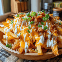 As the leaves begin to change and the air turns crisp, there's nothing quite like cozying up with a warm, comforting dish that captures the essence of fall. Enter the Air Fryer Loaded Fries with Cheddar & Bacon—a delightful combination that transforms ordinary fries into an indulgent treat! Whether you’re seeking a perfect game-day snack, a side dish for your autumn gatherings, or just a way to satisfy those comfort food cravings, these loaded fries deliver big on flavor without the guilt of traditional frying.